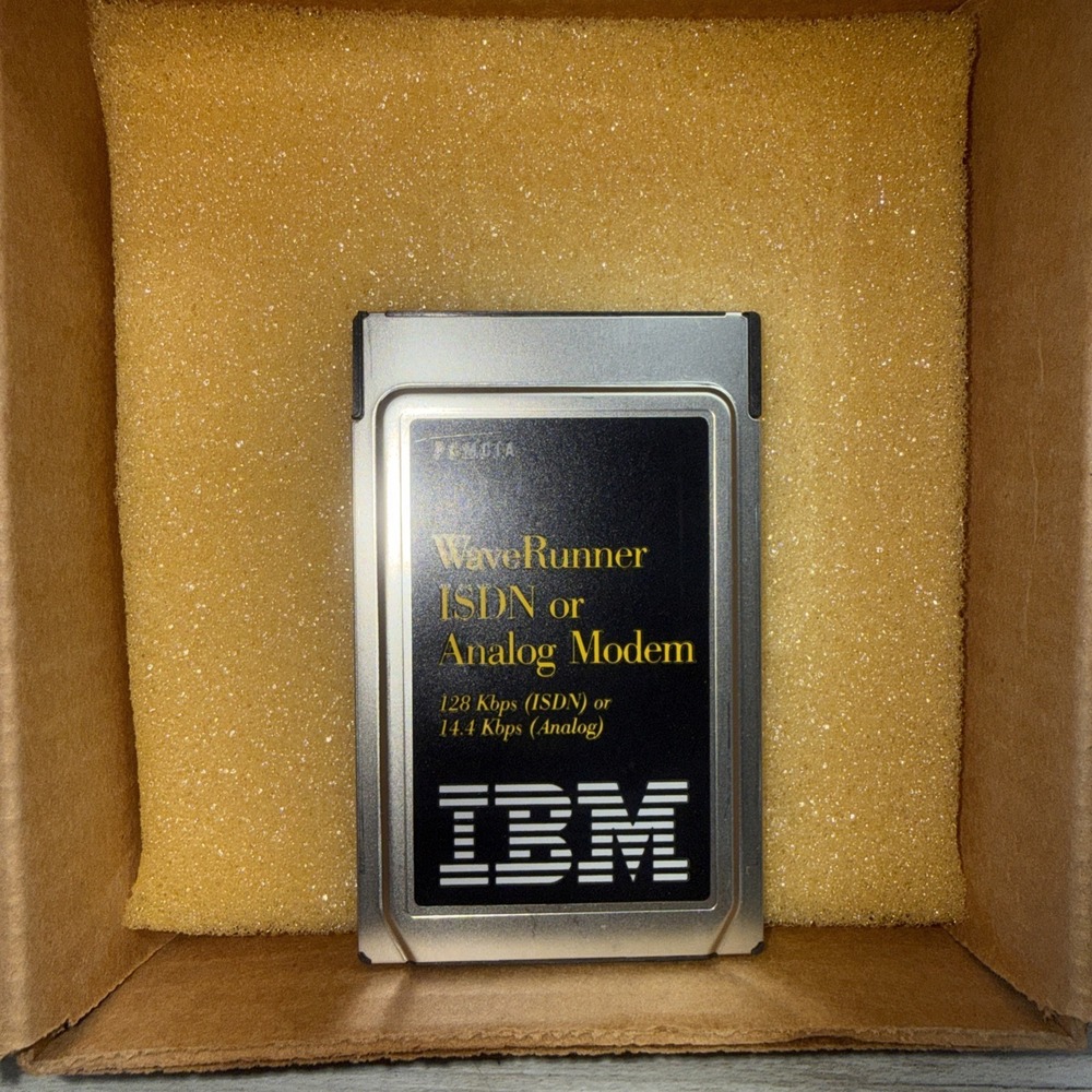 IBM WaveRunner ISDN or Analog Modem 1995 Untested